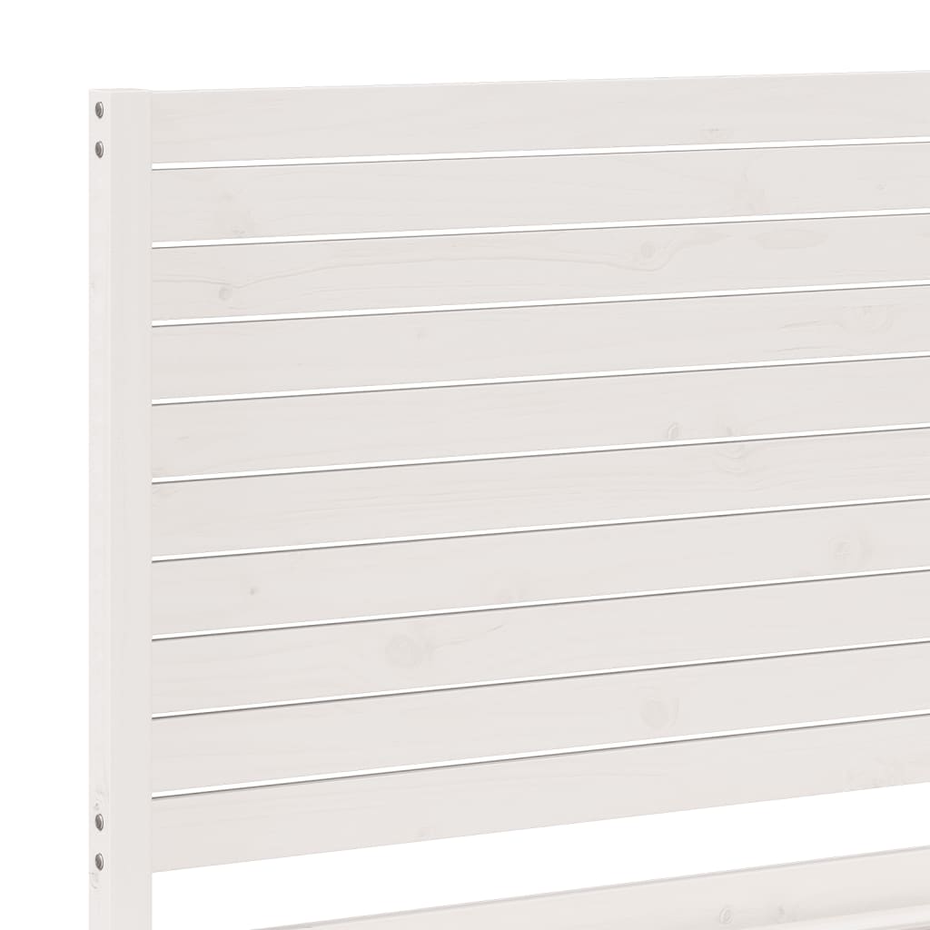 ekstra lang sengeramme uden madras 180x220 cm massivt træ