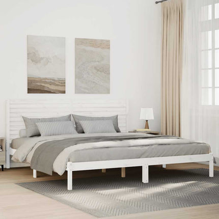ekstra lang sengeramme uden madras 200x220 cm massivt træ