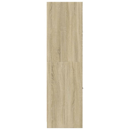 apotekerskab 40x41x144,5 cm konstrueret træ sonoma-eg