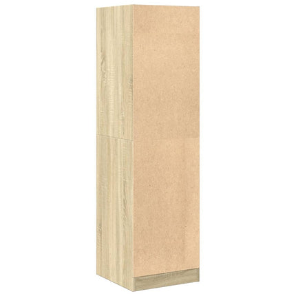 apotekerskab 40x41x144,5 cm konstrueret træ sonoma-eg