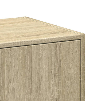 apotekerskab 40x41x144,5 cm konstrueret træ sonoma-eg
