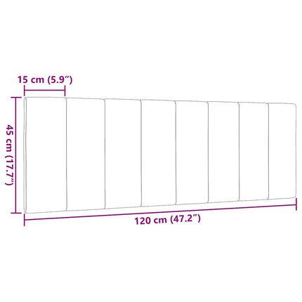 gavlpude Hanko 120 cm stof sort