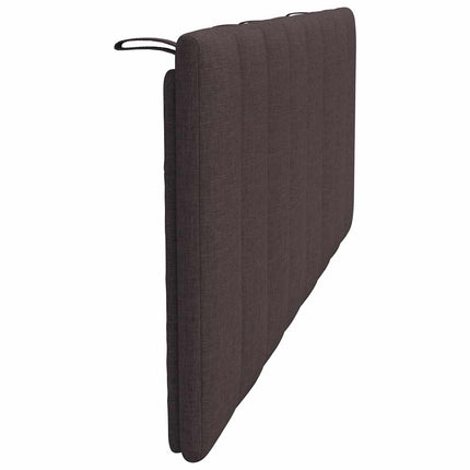 gavlpude Hanko 120 cm stof mørkebrun