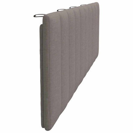 gavlpude Hanko 180 cm stof gråbrun