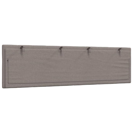 gavlpude Hanko 180 cm stof gråbrun