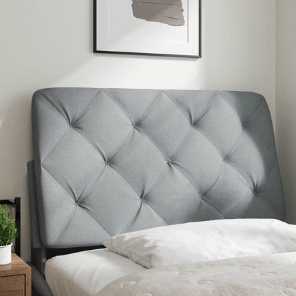gavlpude 80 cm stof lysegrå