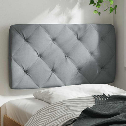 gavlpude 80 cm stof lysegrå