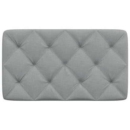 gavlpude 80 cm stof lysegrå