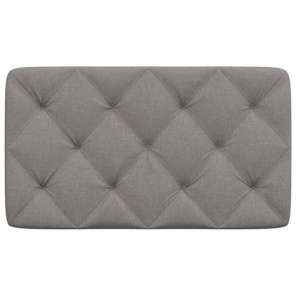 gavlpude 80 cm stof gråbrun
