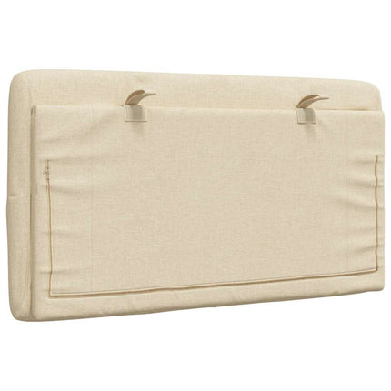 gavlpude 80 cm stof cremefarvet