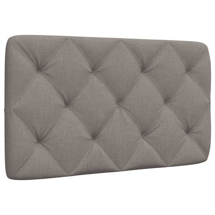 gavlpude 90 cm stof gråbrun