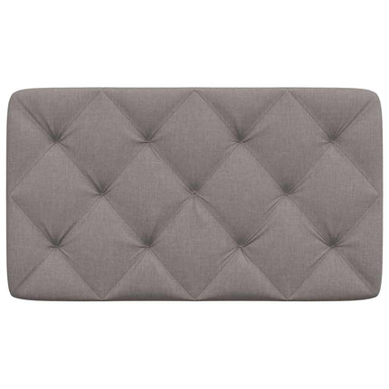 gavlpude 90 cm stof gråbrun