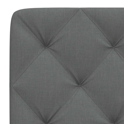 gavlpude 100 cm stof mørkegrå