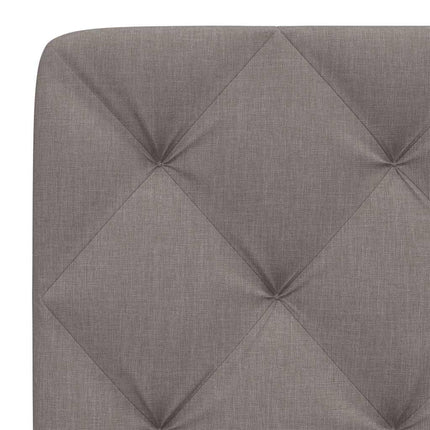 gavlpude 120 cm stof gråbrun