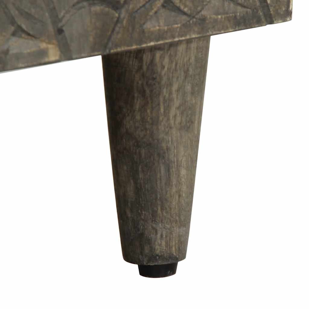 skænke 3 stk. 60x33,5x75 cm massivt mangotræ lysegrå