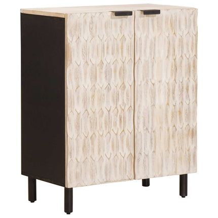 Sideboard 3 pcs Hvid Vask Finish 180 x 33 x 75 cm