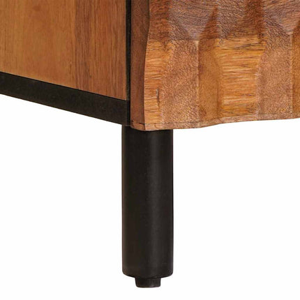 Sideboard 2 stk. 60 x 33 x 75 cm Massivt mangotræ