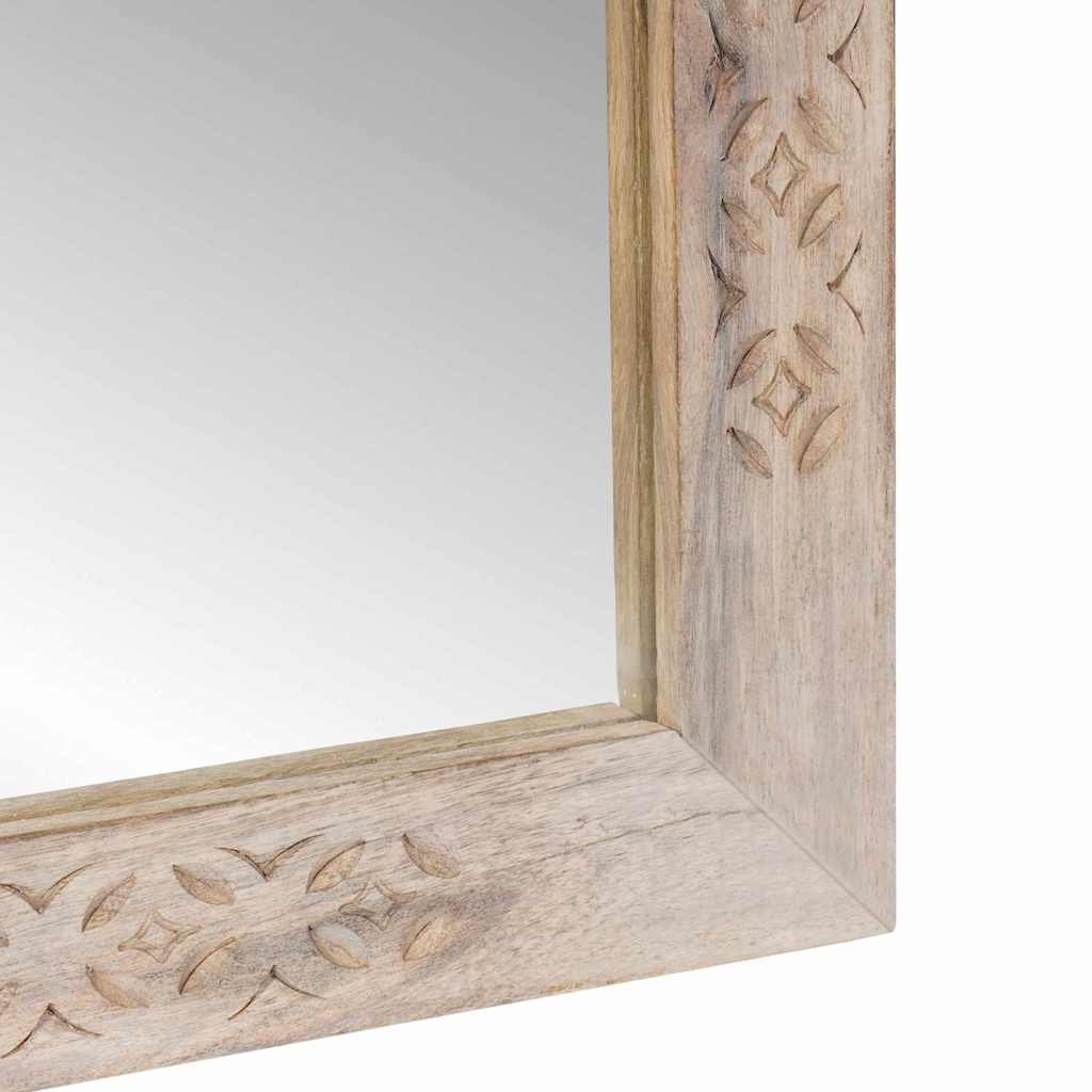 Badeværelsesmøbel sæt med hylde 2 pcs Hvid Konstrueret træ