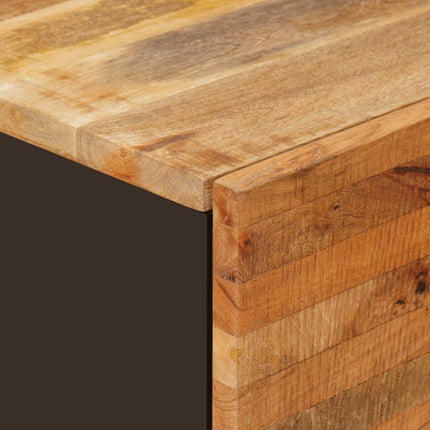 Sideboard 3 stk. 60 x 33 x 75 cm Massivt mangotræ Brun