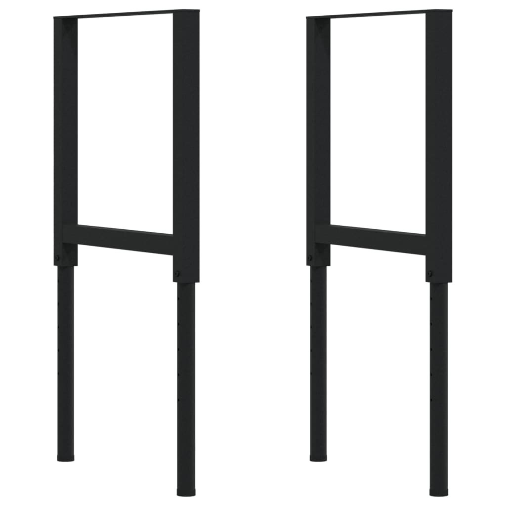 arbejdsbænk 100x60x(73-99,5) cm massivt akacietræ rektangulær