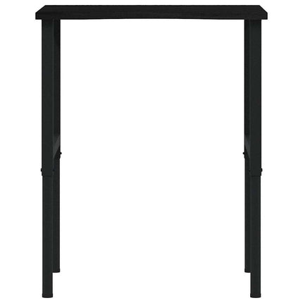 arbejdsbænk 80x60x(71,5-98) cm massivt egetræ