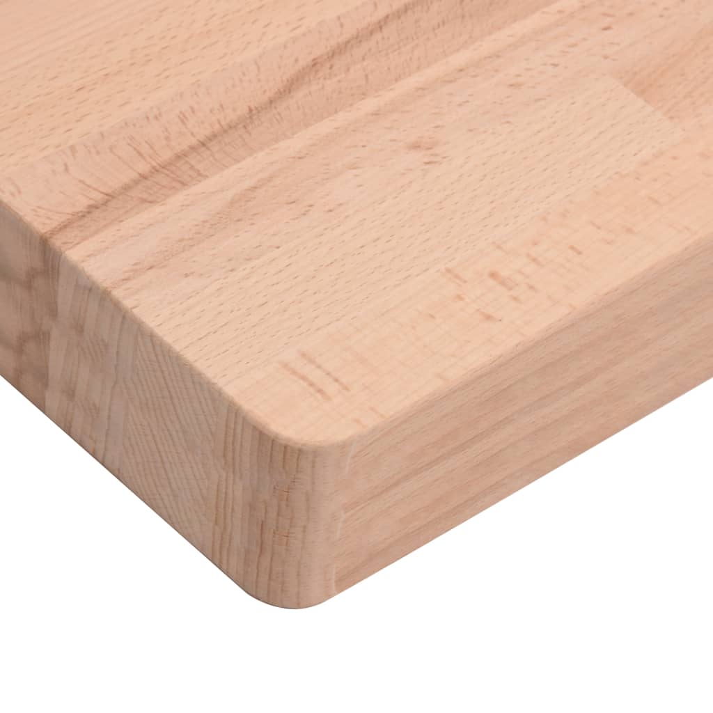 arbejdsbænk 100x60x(73-99,5) cm massivt bøgetræ rektangulær