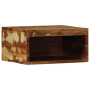 væghængt tv-skab 40x30x19 cm massivt genbrugstræ