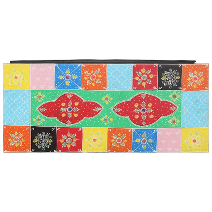 TV-skab 80 x 35 x 50 cm Flerfarvet Massivt mangotræ