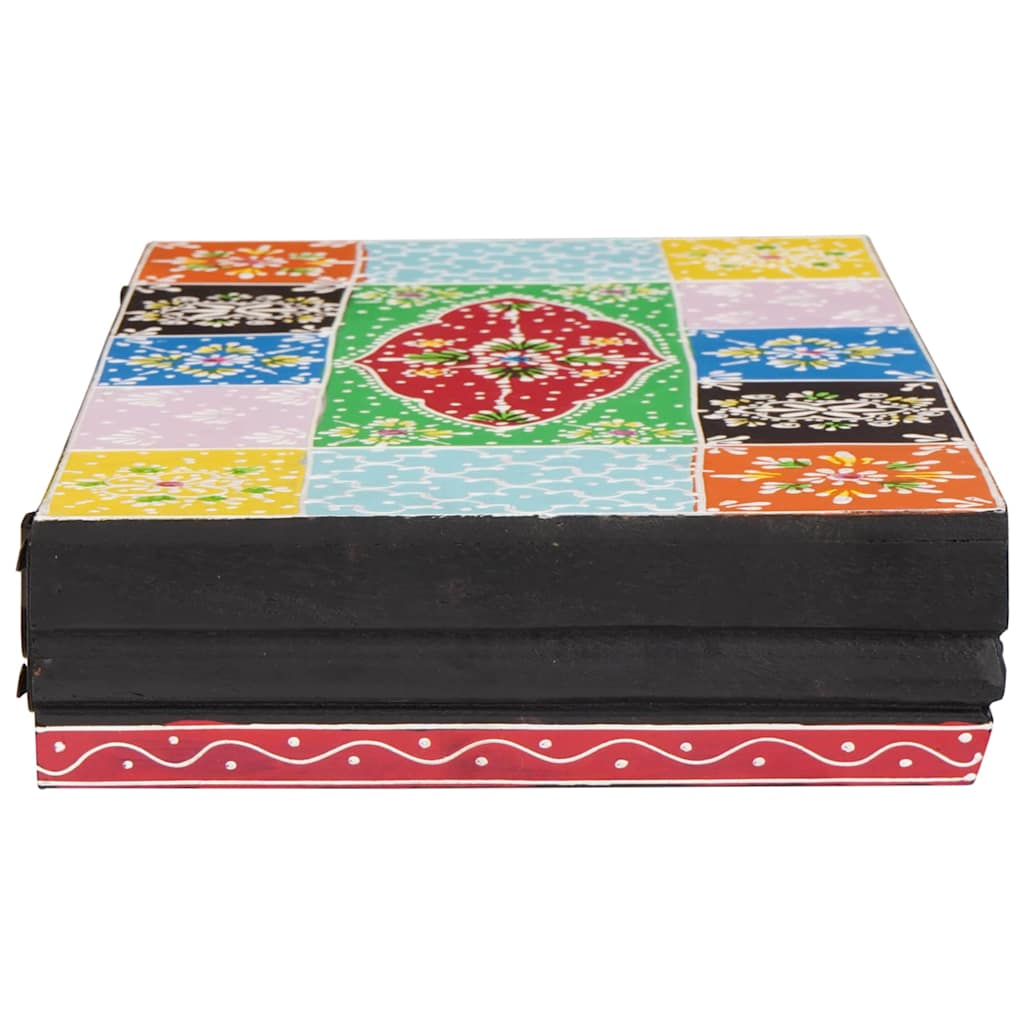 Væghylder 2 pcs Flerfarvet 40 x 20 x 6 cm Massivt mangotræ