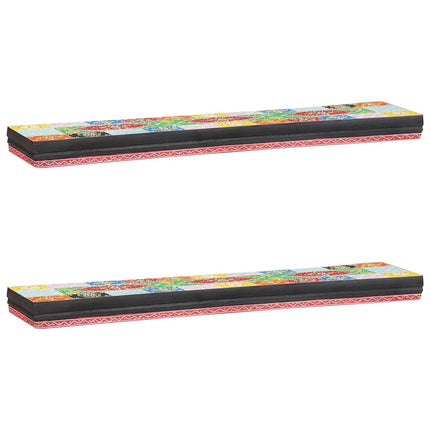 Væghylder Vægmonteret Flerfarvet 100 x 20 x 6 cm