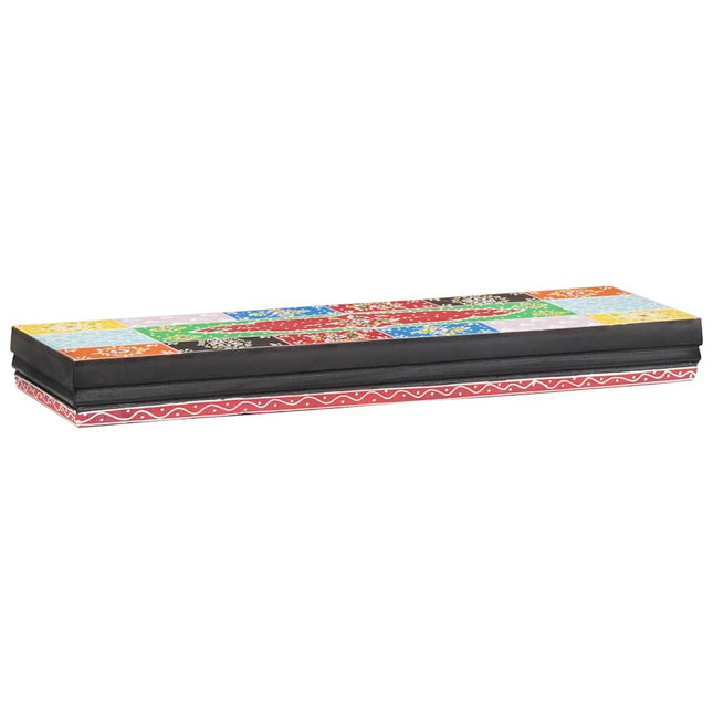 Væghylder 3 stk. Flerfarvet 100 x 20 x 6 cm Massivt mangotræ