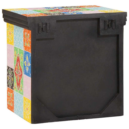 Natskab med skuffe 2 pcs Flerfarvet 40 x 30 x 40 cm
