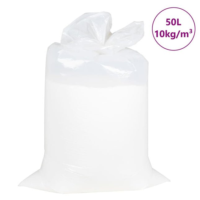 sækkestolsfyld EPS 50 L hvid 10 kg/m³