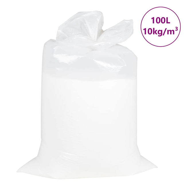 sækkestolsfyld EPS 100 L hvid 10 kg/m³