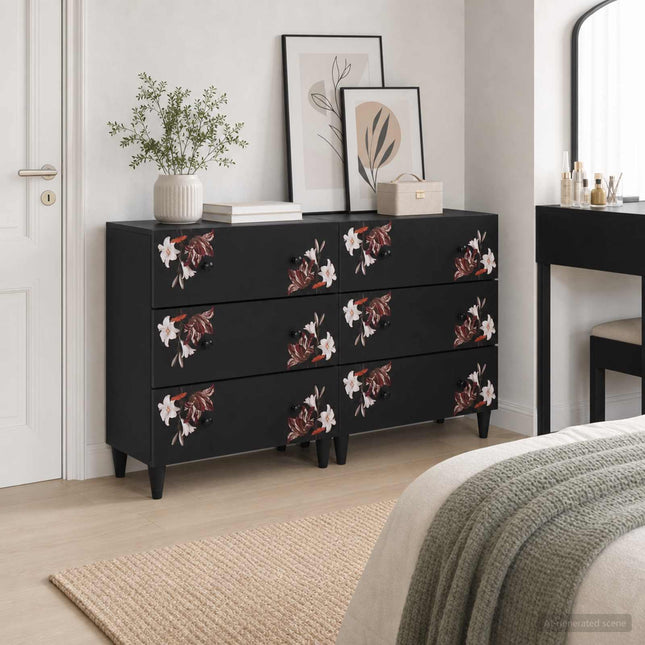 Opbevaringsskabe 2 stk. 120 x 33 x 75 cm Massivt mangotræ
