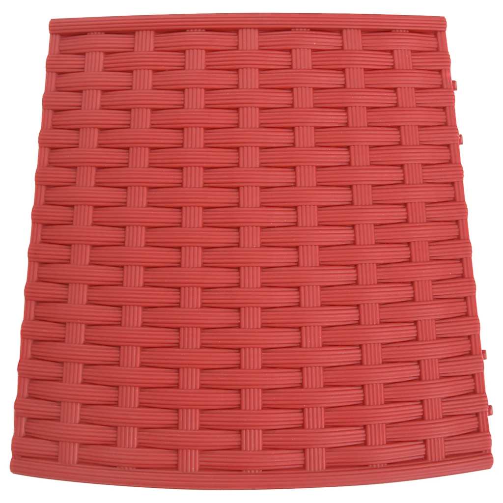 skjuler til juletræsfod Ø56x23 cm plast rød