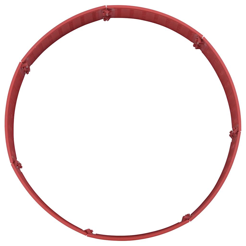 skjuler til juletræsfod Ø56x23 cm plast rød