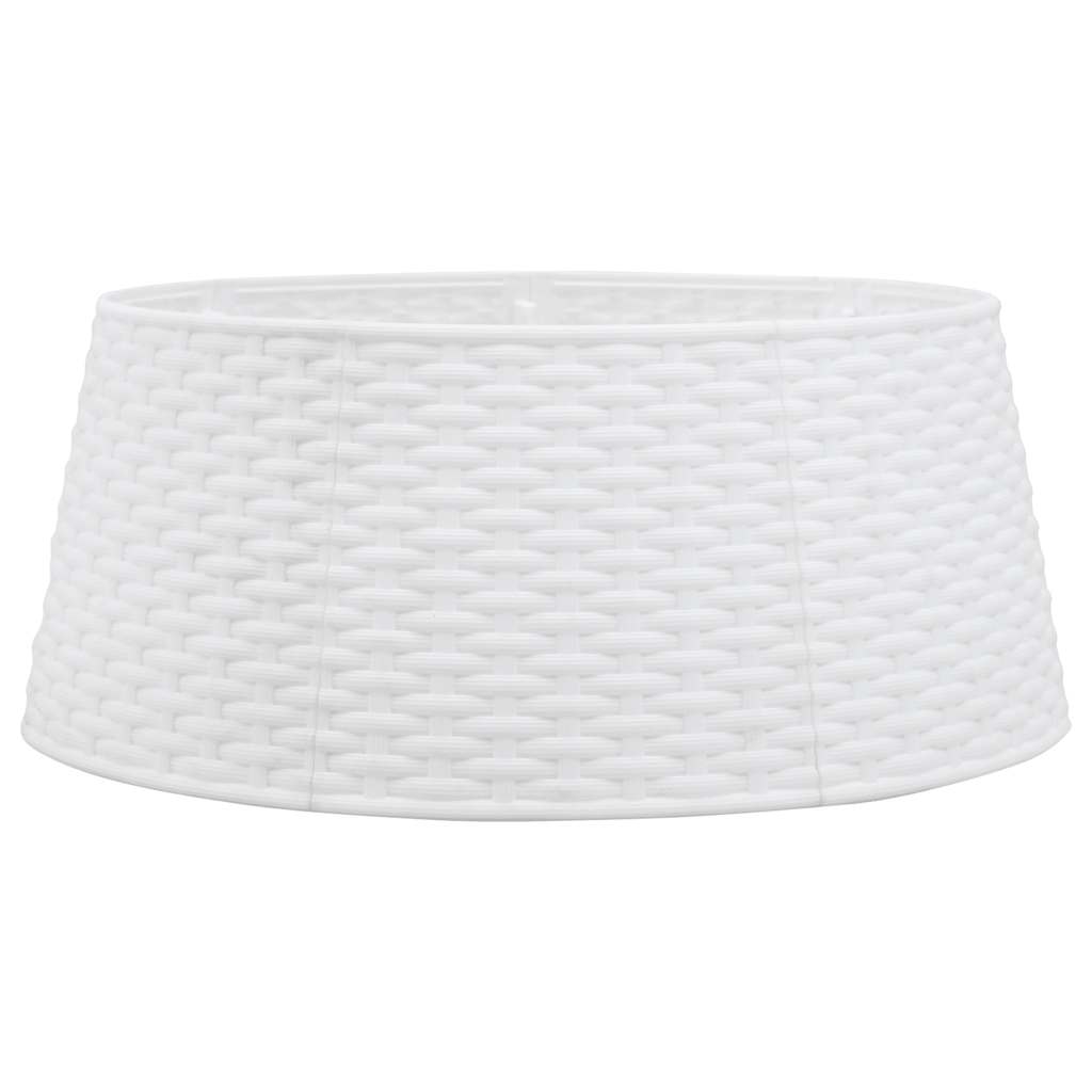 skjuler til juletræsfod Ø56x23 cm plast hvid