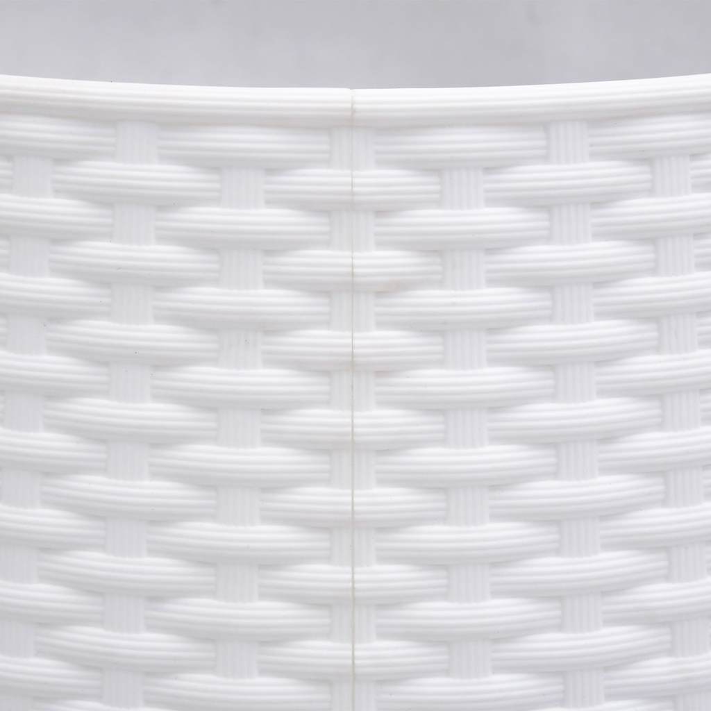 skjuler til juletræsfod Ø56x23 cm plast hvid