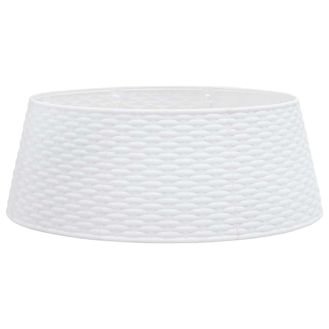 skjuler til juletræsfod Ø65x23 cm plast hvid