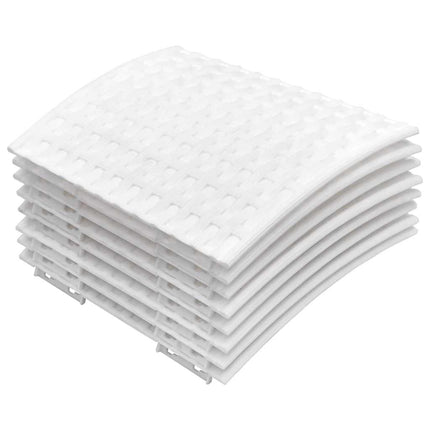 skjuler til juletræsfod Ø65x23 cm plast hvid