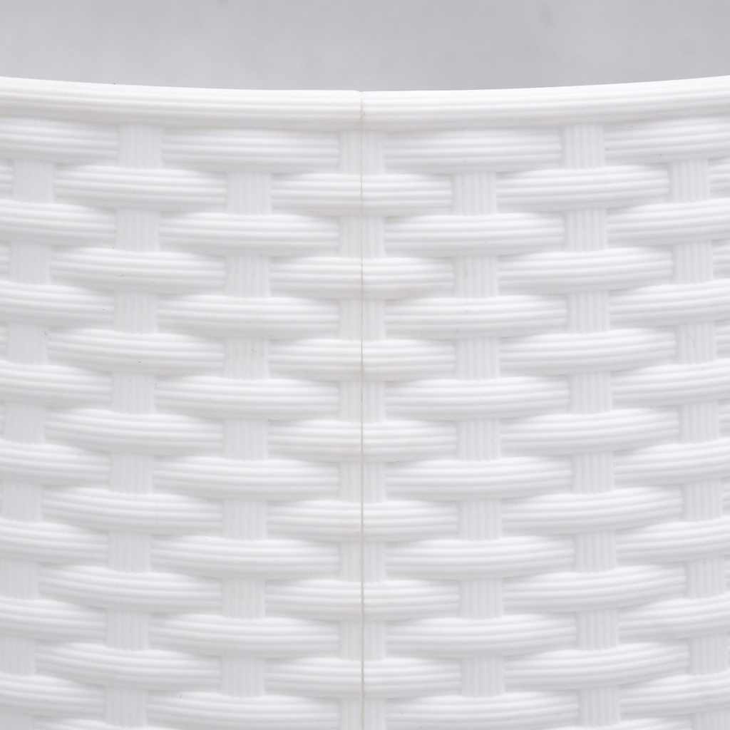 skjuler til juletræsfod Ø65x23 cm plast hvid