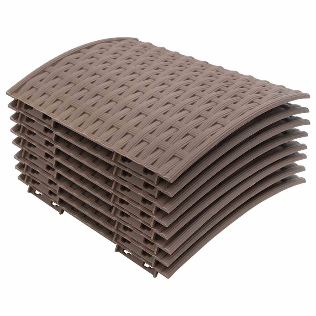 skjuler til juletræsfod Ø65x23 cm plast brun