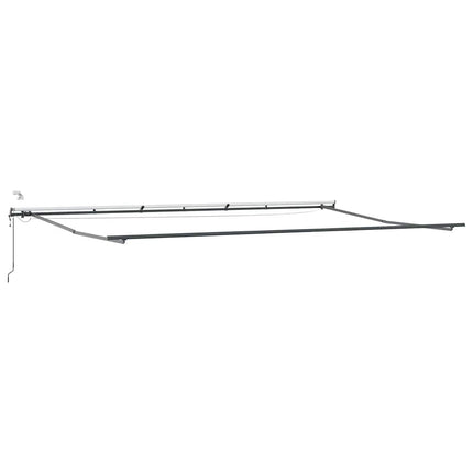 markise med LED-lys 600x300 cm automatisk betjening bordeaux
