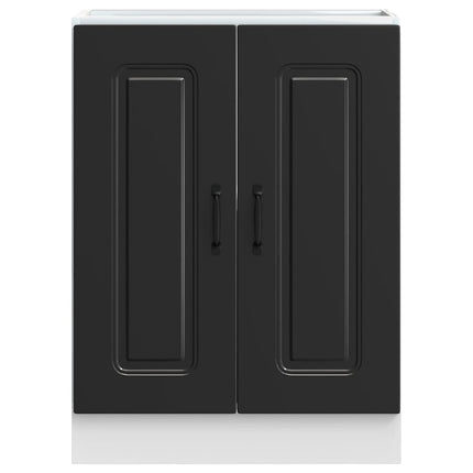 underskab til vask Kalmar 60x46x81,5 cm konstrueret træ sort