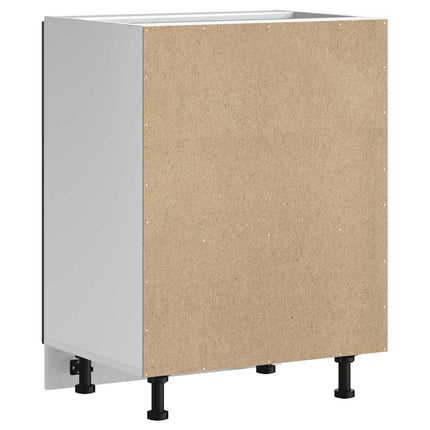 underskab til vask Kalmar 60x46x81,5 cm konstrueret træ brun eg