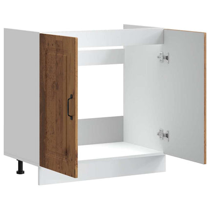 underskab til vask Kalmar 80x46x81,5 cm antikt træ