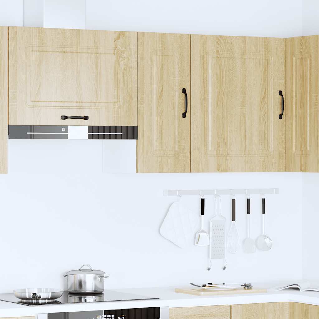 køkkenvægskab Kalmar konstrueret træ sonoma-eg