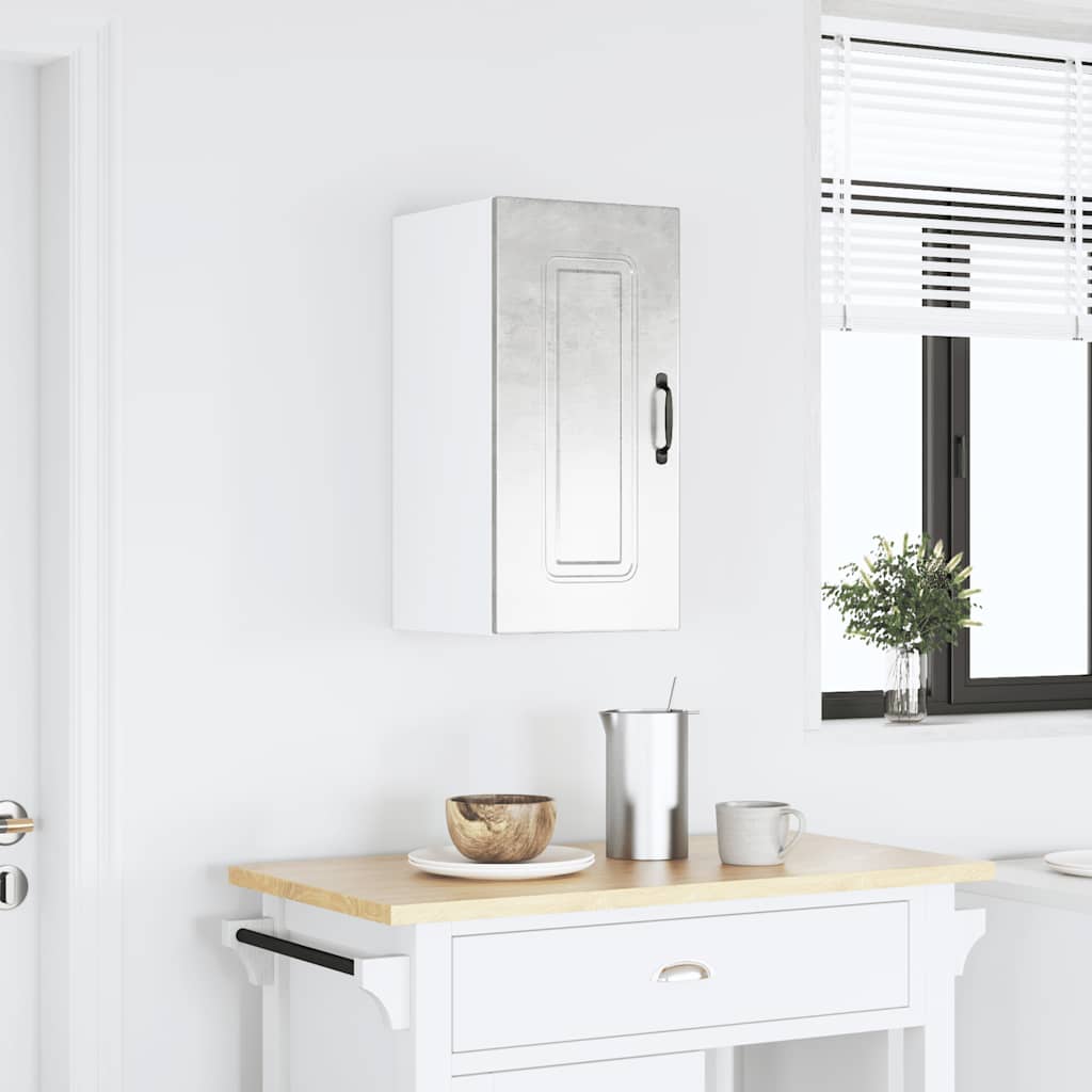 køkkenvægskab Kalmar konstrueret konstrueret træ beton grå