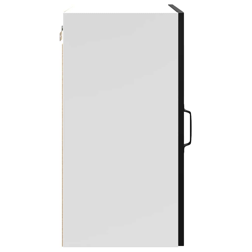 køkkenvægskab Kalmar konstrueret træ sort